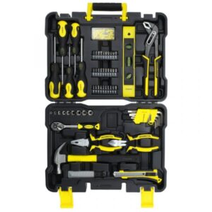 Juego Set De Herramientas Manuales Crossmaster Maleta 153 Pz