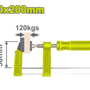 Sargento f clamp 50x200mm Dyllu