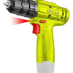 Taladro Inalambrico Dyllu By Total 750rpm + Bateria 750 Color Verde lima Frecuencia 50 Hz