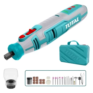 Minitorno 8V con Velocidad Variable y 67 Accesorios – TOTAL