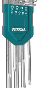 Set de 9 Llaves Torx Total T10-T50 Industrial