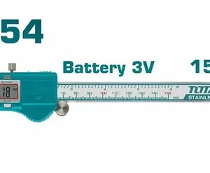 Calibre Digital Total 150mm Acero Inox. Resiste Polvo Ip54