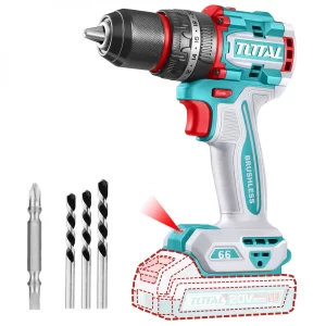 Taladro Atornillador Inalámbrico con Percutor Total 66nm 20V