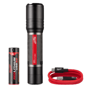 Linterna Led Enfoque Rotativo Recargable Milwaukee