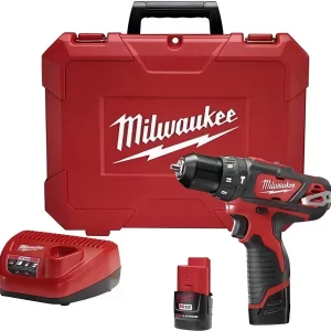 Taladro Percutor Atornillador 12v 2ah Milwaukee 2 baterias 2408-259a