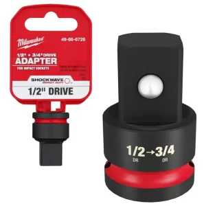 Adaptador Bocallave De 1/2 A 3/4 Milwaukee 49666726