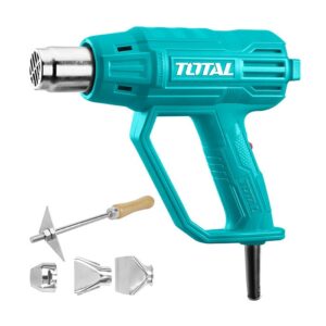 Pistola De Calor Total 2000w Boquilla Accesorios Profesional TB20078-4