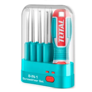 Set de 9 destornilladores intercambiables industrial total THT250906