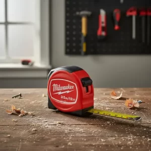 Cinta Métrica Milwaukee Compacta 3.5m - Protección Antiruptura