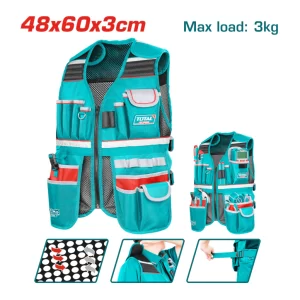 Chaleco Porta Herramientas Industrial Total TTVT16025