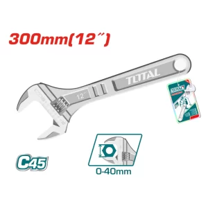 Llave Ajustable 300mm Industrial Total THT1010123